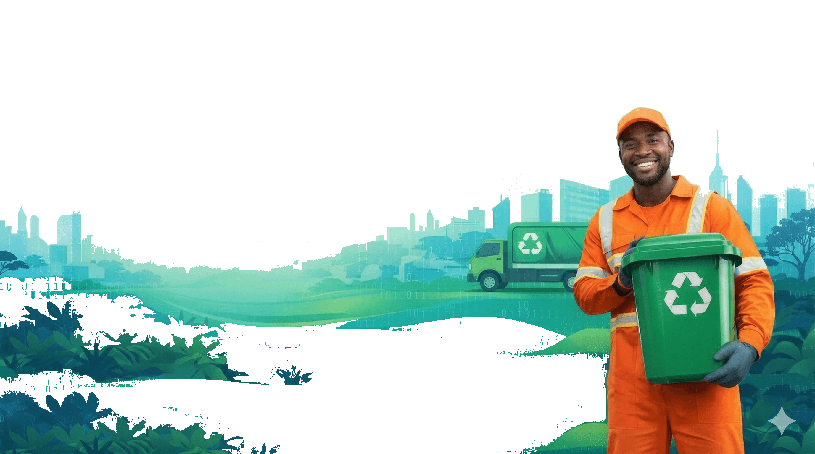 Waste truck collection